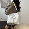 Underarm Handbag Large Capacity Personality Fashion Simple 2025 New Sweet Bow Commuter Shoulder Tote Bag