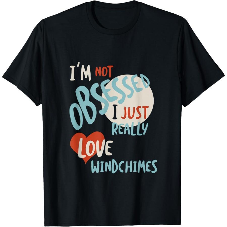Loves Windchimes, Wind Chime Collector, Windchime Collecting T-Shirt XXXXXL разноцветный
