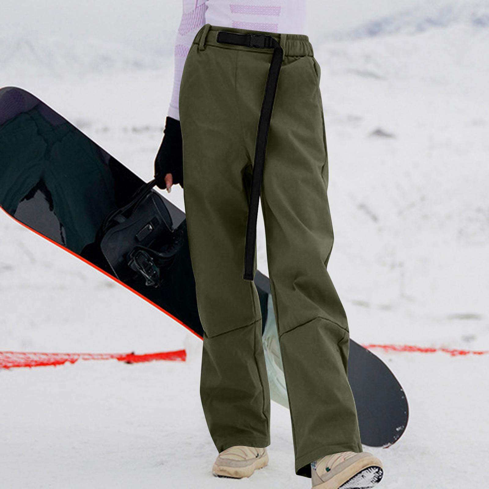 

Женские лыжные брюки из плотного хлопка L