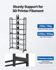 3D Printer Filament Storage Rack, 7 Tier Heavy Duty Storage Shelves for 3D Printing Filaments, Filament Spool Holders Racks for 3D Printing Studio,