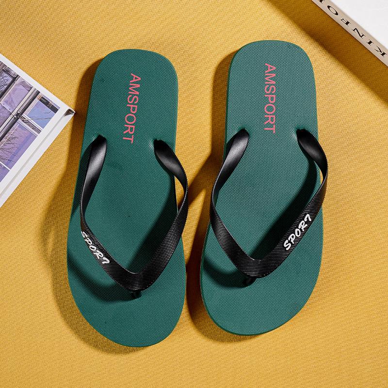 Trendy Non-Slip Summer Flip-Flops: Cool Road Man Thong Sandals