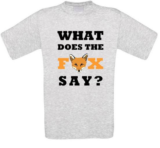 What Does the Fox Say Ylvis Crazy Youtube T-Shirt S