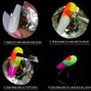 12-teiliges UV-Glitzerpulver-Set Lebendige Kunstpigmente für Basteln &