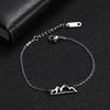 Plane Charm Bracelet Stainless Steel Aircraft Airplane Adjustable Chain Bracelets On Hand Pulsera Jewelry Gift for Women