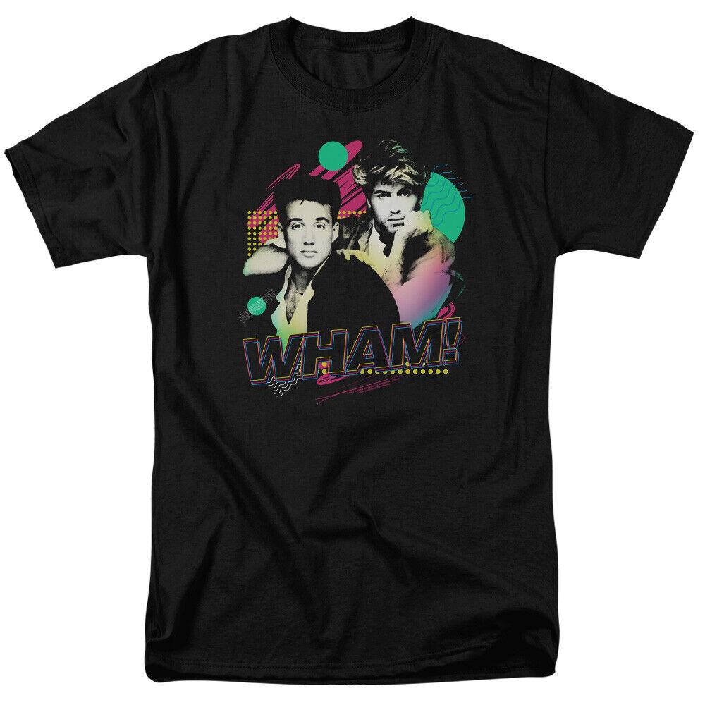 

26 Wham! The Edge Of Heaven T Shirt Licensed Pop Music George Michael Black Unisex T-Shirt XXXL
