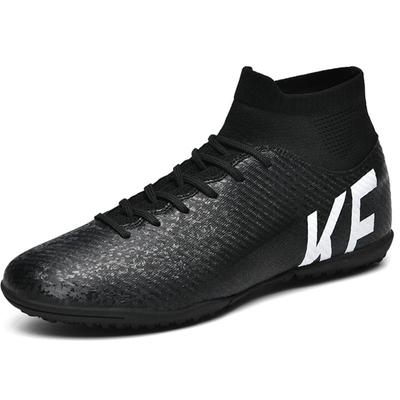 Fashion 34-46 Men's/ Women's Football Boots Youth Artificial Grass Training Nails TF Microfiber Mesh Breathable Football Shoes Children's Football