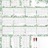 2026 2027 Yearly Wall Calendar Dry Erase Calendar for Wall 32" X 48" Large Erasable Monthly Wall Calendar Wet & Dry Erase Yearly Planner, Jan. 2026 -