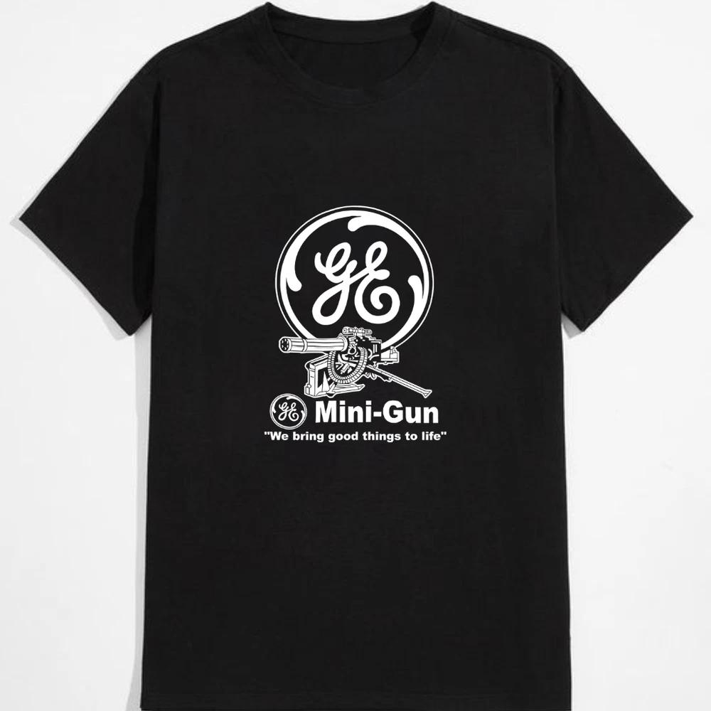 General electric mini gun funny graphic tshirt vintage humor unisex tee s5xl S