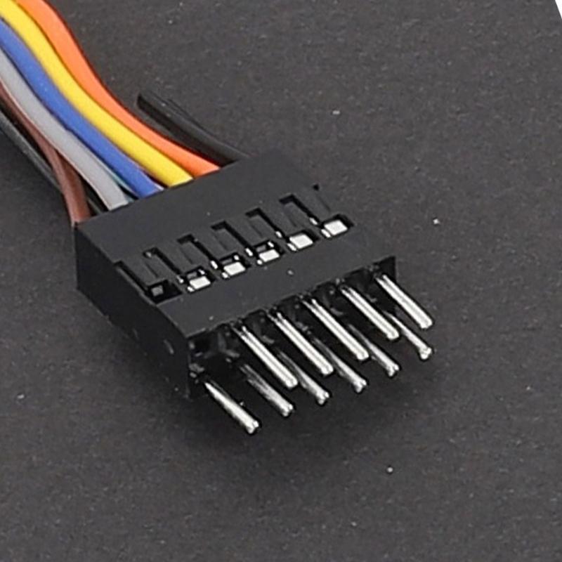 USB Internal Motherboards Header 11Pin to 9Pin USB Converters Cable for Enhances Performances Reliable Connectivity