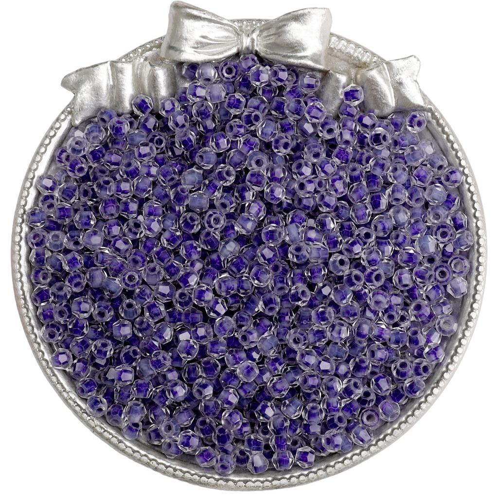 140Pcs Crystal Czech Glass Beads Ink Wash Painting Seed Beads For DIY Clothing Sewing Decor Jewelry Making