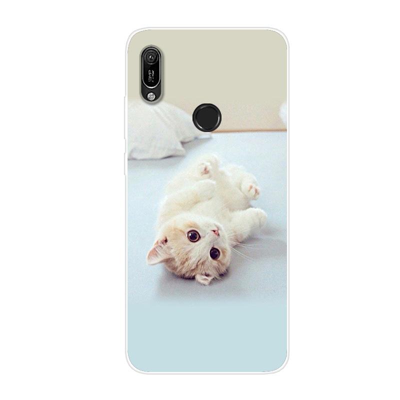 For Huawei Y6 2019 Case Soft Silicone Back Cover Bag Phone Case For Huawei Y6S Y6 Prime Pro 2019 Y 6S 2019 TPU Case Y6S 2020