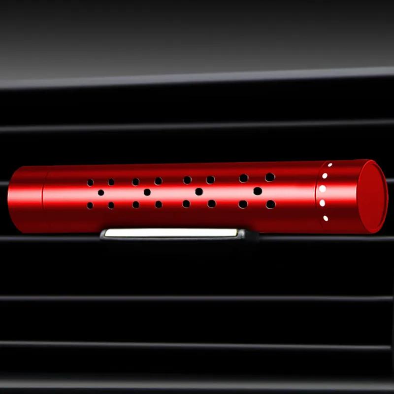 Auto Lufterfrischer Fester Parfümhalter Lüftungsschlitz Diffusor Halter Duft Legierungsmaterial 5 Farben Auto Innenzubehör