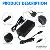 36V/42V Charger Lithium Battery Charger Output 42V2A Input 100-240V AC Lithium Li-poly Charger For 10series 36v Charger Lithium