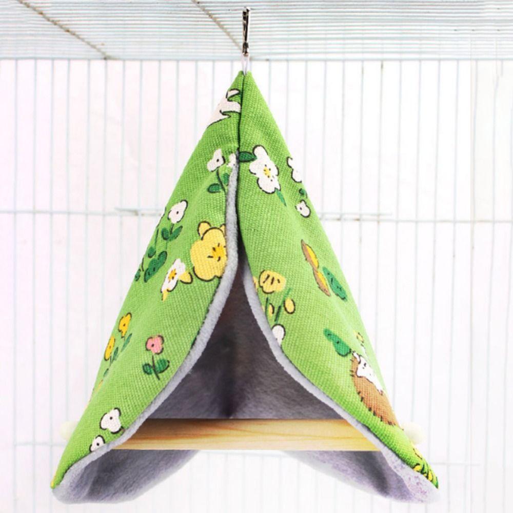 Windproof Hanging Bird Tent Soft Parrot Cotton Nest Winter Bird House Bird Hammock  Winter