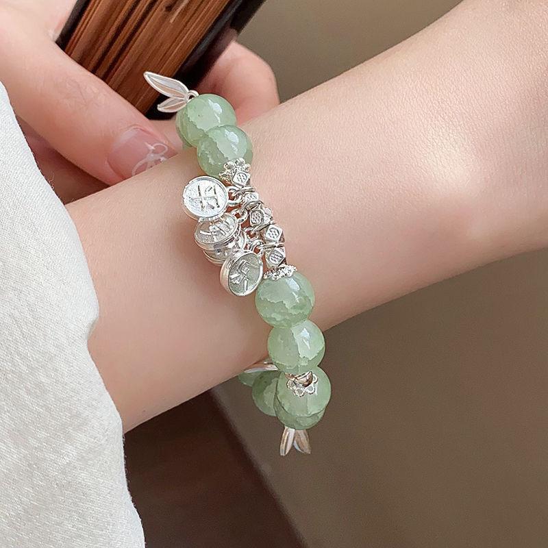 Beaded Peace and Happiness Bracelet - Eclectic Luxury Small-Scale Exclusive High-End New Design Hand Chain