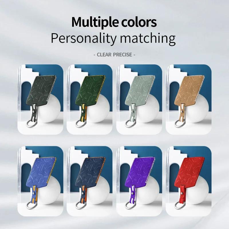 Interior Mouldings Alcantara For LYNK & CO 08 Car Key Case Suede Leather Keychain Auto Accessories Smart Remote Protector Card C