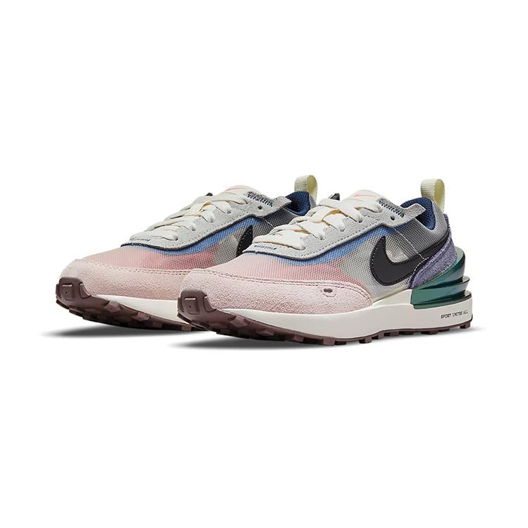 Nike Waffle One Comfortable Slip Resistant Cushioning Abrasion Resistant Low Top Kids Lifestyle Shoes DM5455-701