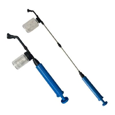Puderapplikator passend für Obstproduktion mit sicher versiegelter Düse und ergonomischem, auslaufsicherem Behälterdesign