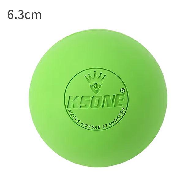 6,3 cm Tragbares Massagegerät Massage Lacrosse Bälle für Myofasziale Entspannung Triggerpunkt Muskelknoten Bein Nacken Arm Muskelentspannung