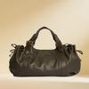 Sac à main français Boston 2025: Sac à Bandoulière Femme Texture Rétro, Léger, Grande Capacité