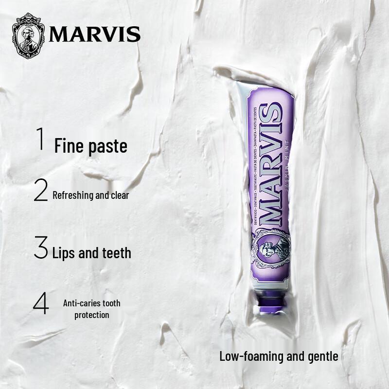 Marvis Purple Jasmine Mint Toothpaste (2 x 85ml)