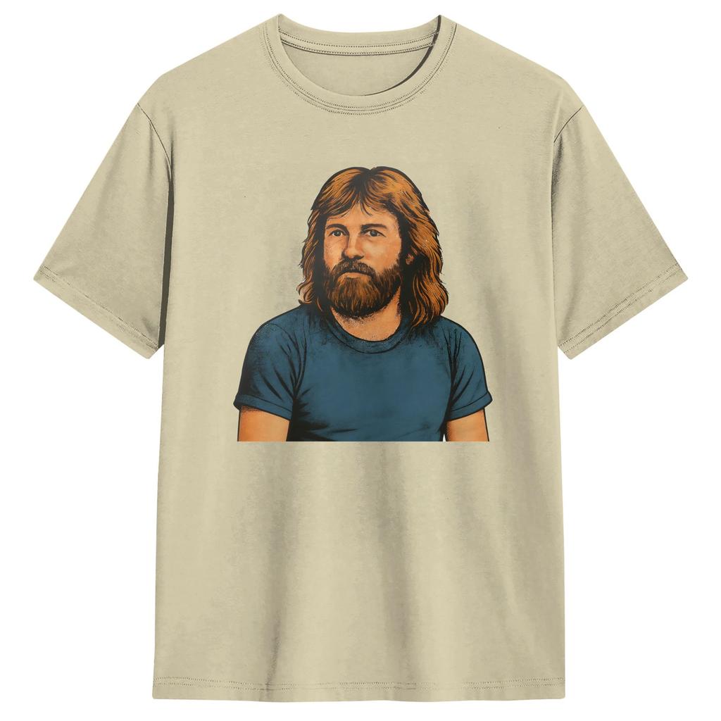Gratefuls Deads Brent Mydland Vintage TShirt Fashion TShirts Short Sleeve Y2K Basic Tshirt Summer Cotton Plus Size 5XL Clothes