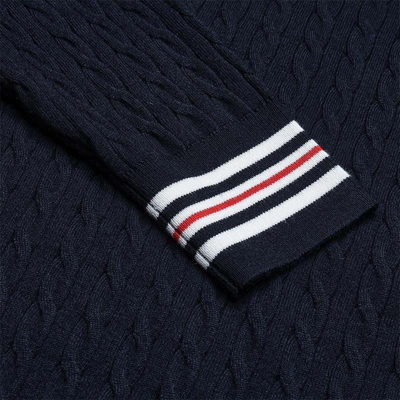 Fila Heritage Fashion Simple Casual Versatile Comfortable Retro College Style Loose Long Sleeve Sweater Women Sweater F11W548419FNV