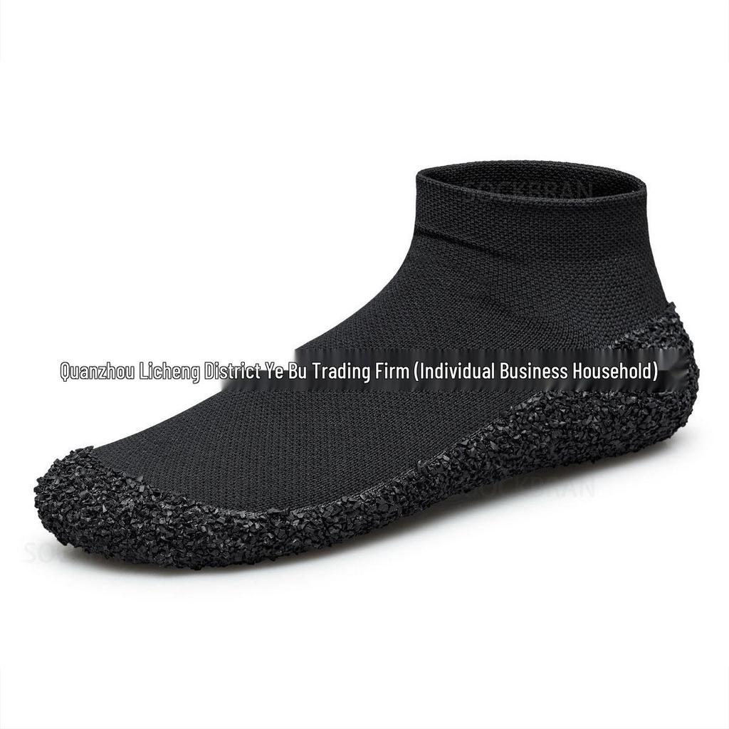 Unisex Flyknit Breathable Sock Shoes: Lightweight Casual & Training Sneakers for Fitness