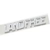 RE331 Piece ABS For Toyota Land Free Car Letter Logo Sticker Rear Bumper Badge Trunk Logo Accessory