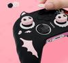 Sweet Skull Silicone Soft Protector Sticker Skin For Xbox Series X/S Game Controller Case XSX XSS Thumb Stick Grip Cap Cover