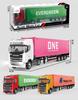 1:50 Alloy Container Transport Truck Model Toy Vehicle Gift Ornament