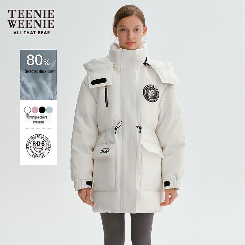 

Teenie Weenie Women s Long Hooded Down Jacket M