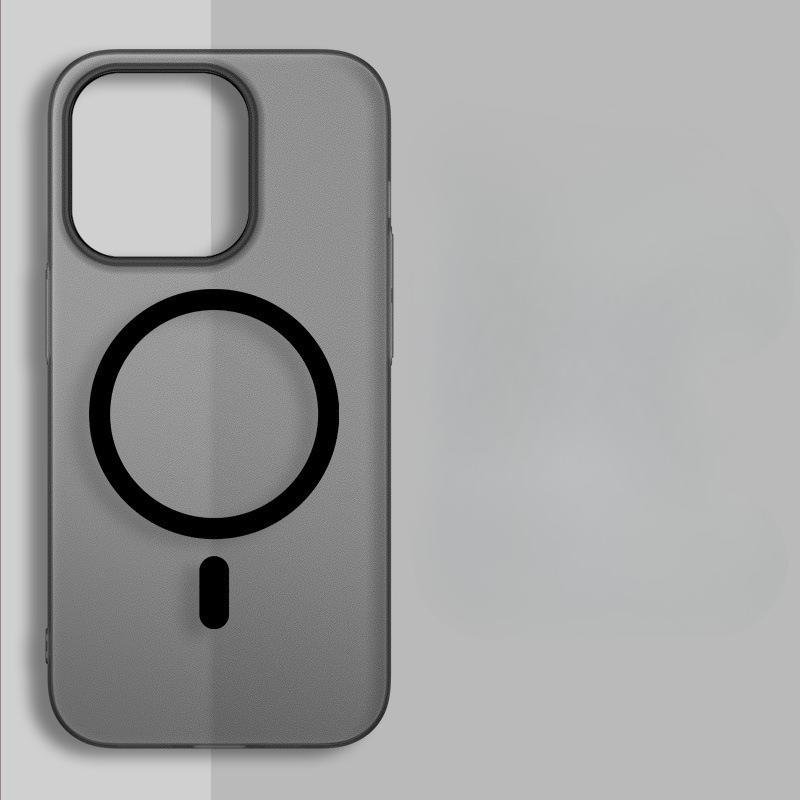 Ultra thin Ice Fog Suitable for Apple 17 Skin-sensitive Magnetic Suction Phone Case IPhone 16 Promax Matte Anti fall Protection Case