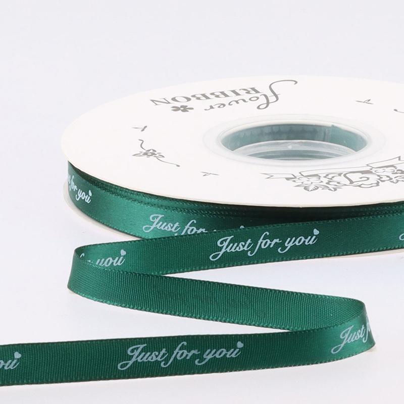 1cm Renkli Düğün Aşk Kurdeleleri Sadece Senin İçin Baskılı Polyester Kurdele Düğün Dekorasyonu İçin Romantik Hediyeler Paketleme Kurdeleleri