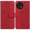 For TECNO Spark 30 Pro 4G Case Geometry Pattern Leather Wallet Phone Cover with Wrist Strap