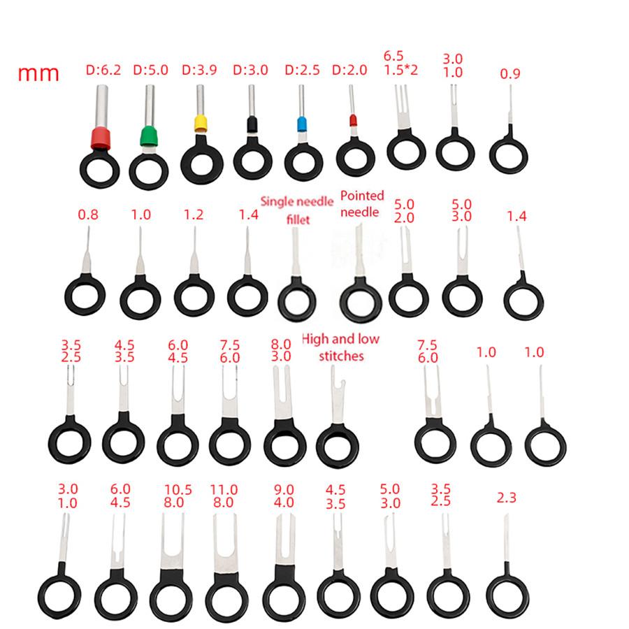 New 80PCS Wire Terminal Remover Tool ATV Electrical Wiring Crimp Connector Pin Kit
