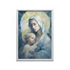 Matczyna Miłość: Maryja Z Dzieciątkiem Jezus Matczyna Miłość: Maryja Z Dzieciątkiem Jezus, 30X40 Cm, Rama Drewniana Biała, Papier Matowy 230 Gsm