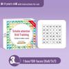 Schulte Grid Student Training Set: Number Tables & Educational Cards for Concentration Development