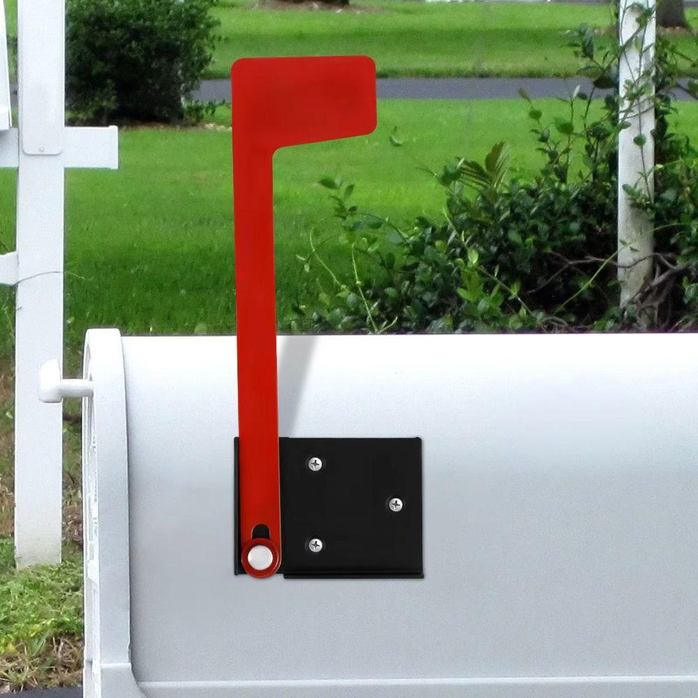 Heatproof Outdoor Wall Decor High Temperature Plating Mailbox Banner Mailbox Flag  Mailbox