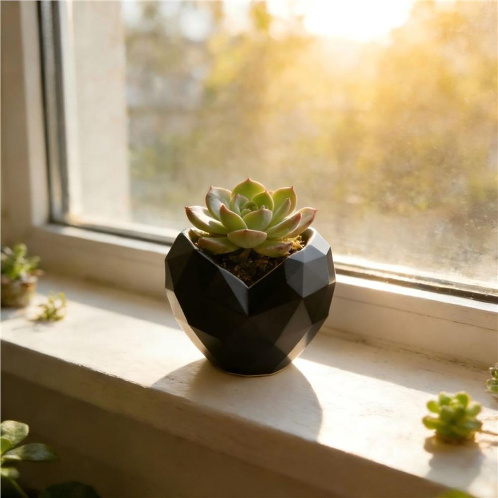 Small Capacity Love Flower Pot Gardening Supplies Plant Container  Indoor Decor