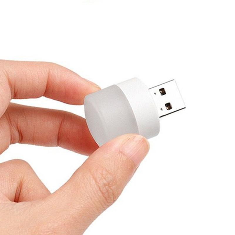 Mini USB Plug Lamp 5V 1W Super Bright Eye Protection Book Light Computer Mobile Power Charging USB Small LED Night Light