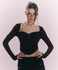 Peullijeunopallou Amanda Shirring Long Sleeve Top (Black)