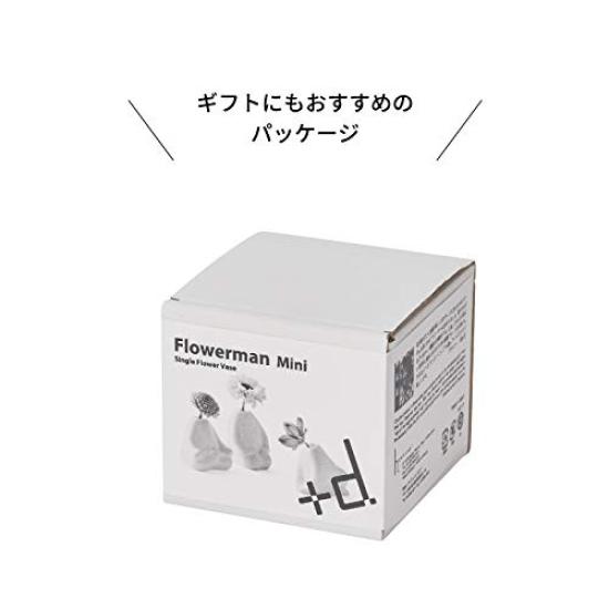 Ash Concept (h Concept) Single Flower Vase Seiza Seiza +d Flowerman Mini Single Item D-902-SEI