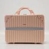 14-Inch Women's Portable Lockable Makeup and Nail Art Tool Case