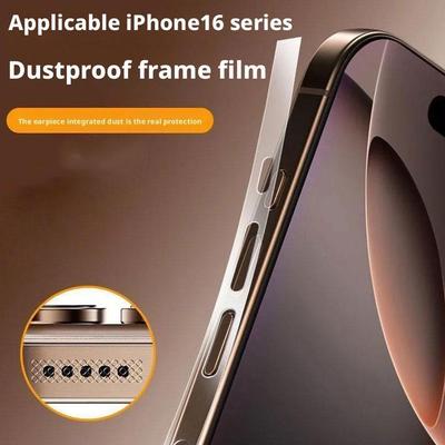 1 sada Hydrogelová fólie na boční rámeček pro iPhone 17 Pro Max Rámeček Fólie na okraj telefonu pro iPhone17pro Nálepka proti poškrábání