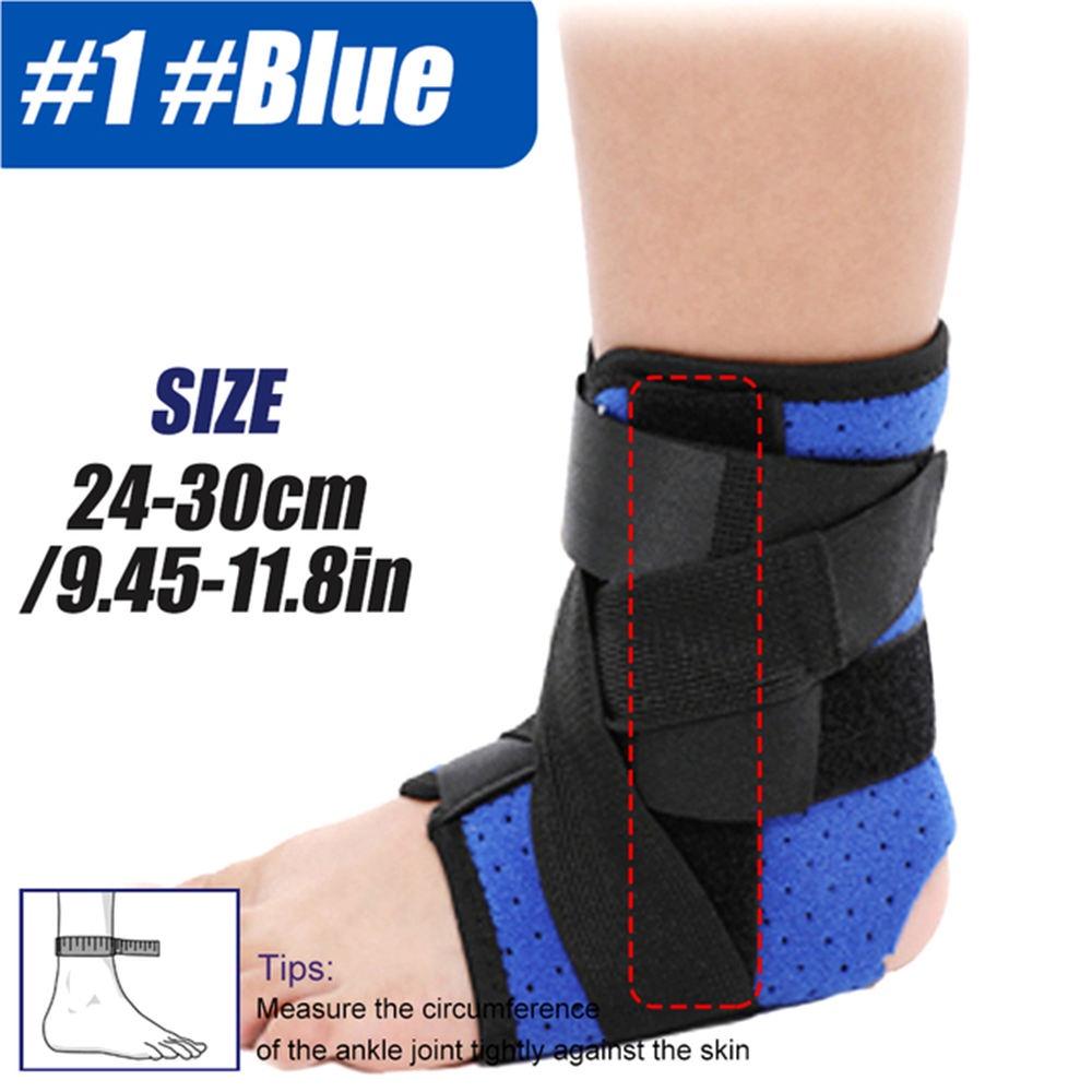 

1 шт. Бандаж на голеностоп с шиной для детей, регулируемый стабилизатор голеностопа, дышащая компрессионная поддержка голеностопа при растяжениях, тендините