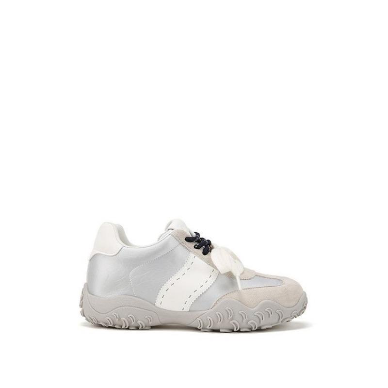 

Версия 8 см~ внутренняя высота увеличена мерсеризованные полумесяцы жемчужное кружево шнурки спортивная и повседневная обувь лето новая универсальная 40