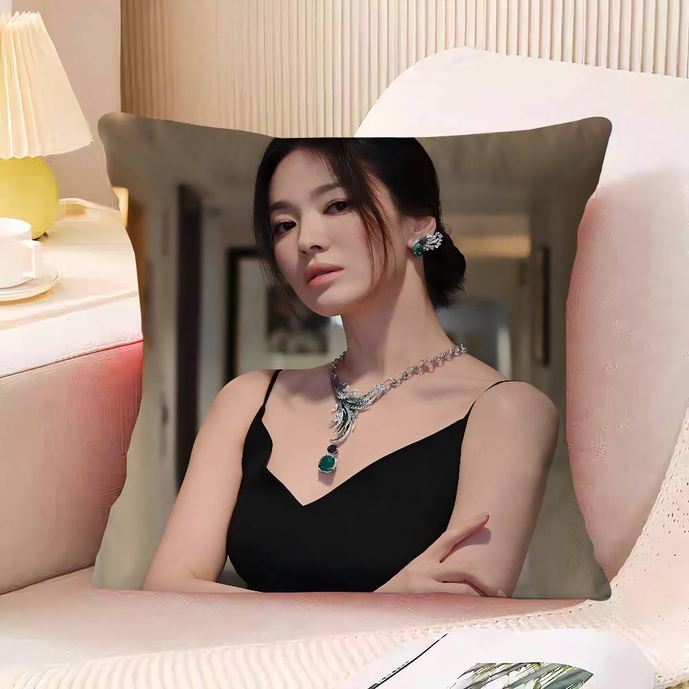 Song H-Hye K-Kyo Cushion Cover Pillow Cover Decor Pillowcase Printed Cushion Case For Couch