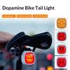 ENLEE Bicycle Expression Sensor Tail Light Road Bike Night Riding Creative Warning Light