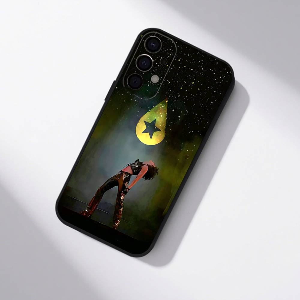 C-Conan Gray Wishbone Black Cover Phone Case For Samsung S25,S24,S21,S22,S23,S30,Ultra,S20,Plus,Fe,Lite,5G